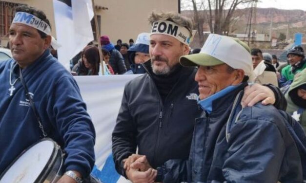 HERNÁN DOVAL HOY JUNTO A LOS TRABAJADORES MUNICIPALES EN JUJUY