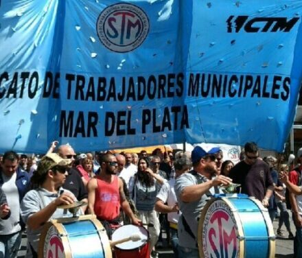 Municipales de Mar del Plata rechazan oferta salarial y comienzan una vigilia