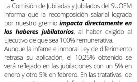 PROPUESTA SALARIAL 100% REMUNERATIVA ¿CÓMO IMPACTA EN LAS JUBILACIONES?