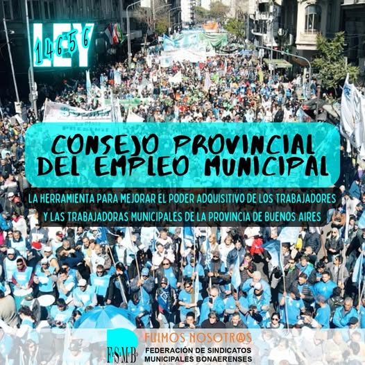 SEGUIMOS RECLAMANDO LA CONVOCATORIA AL CONSEJO PROVINCIAL DEL EMPLEO MUNICIPAL: